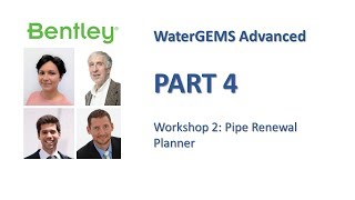 WaterGEMS Advanced Part 4 Workshop 2 Pipe Renewal Planner [upl. by Immanuel87]