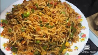 Maggi Masala Fried Rice Recipe  Easy and Healthy Rice Recipe [upl. by Arlene518]