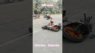 Bike crash stopy fail shortsfeed shorts ytshorts 1lakh subscribe [upl. by Gottwald]