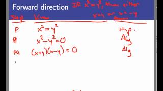 Proof of biconditional statements part 2 Screencast 324 [upl. by Weissmann]