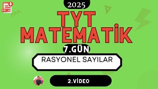 RASYONEL SAYILAR 2 PDF 2025 TYT MATEMATİK KAMPI [upl. by Ordnael720]