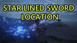 Star Lined Sword Location Elden Ring How to Get Star Lined Sword Shadow of the Erdtree [upl. by Adnoryt]