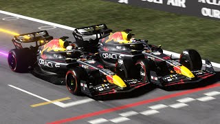 Max Verstappen vs Sergio Perez  F1 2023 Bahrain GP Qualifying Comparison [upl. by Otanod]