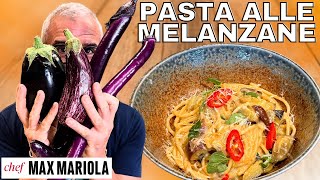 Pasta con le Melanzane in bianco così buona non lhai mai mangiata Ricetta di Chef Max Mariola [upl. by Ziul]