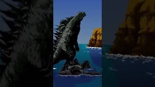 Godzilla DinoMania Vs Godzilla Zimaut Animation [upl. by Hawker]