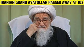 Ayatollah Safi Golpaygani Cause Of Death  Iranian Grand Ayatollah Passed Away At 102  Explained [upl. by Rj216]