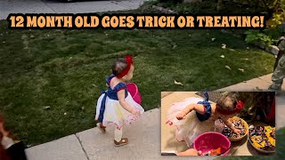 Rosies 1st Trick or Treating  Halloween 2024 [upl. by Alahcim632]