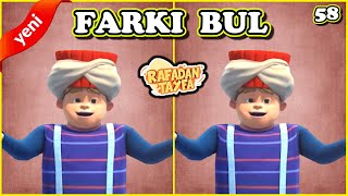 Rafadan Tayfa Farkı Bul 58  fark bulma bulmaca oyunu çizgi film trt çocuk [upl. by Latimer]