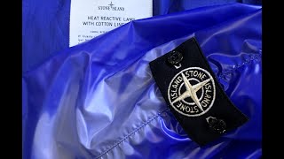 Stone Island Heat Reactive Lamy With Cotton Linen Tela 41599 Unboxing and Full Review [upl. by Camm]