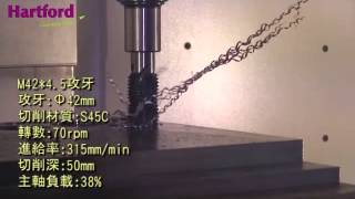 Hartford  Machining demo Super Tornado series HCMC 1682 [upl. by Aillicsirp722]