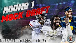 GET READY for the 2025 NFL Draft Round 1 Mock Draft [upl. by Cindie]