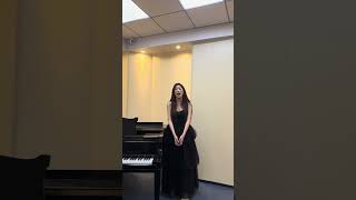 Royal Birmingham ConservatoireAuditionYuqi Fan [upl. by Yekcim]