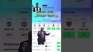 FPL GAMEWEEK 11 Transfer Target 🎯 [upl. by Nojed]