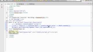 JavaScript Bookmarklet Tutorial [upl. by Acira]