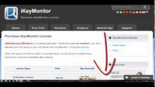 IKeyMonitor Review  Coupon  Keylogger for Iphone Ipad Ipod Touch [upl. by Macknair]