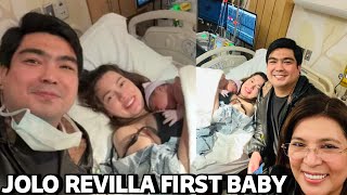 Lani Mercado NapaIYAK ng Bumisita sa Kanyang APO sa FIRST BABY ni Jolo Revilla at Angelica Alita ❤️ [upl. by Kcirdneked]