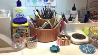 My Polymer Clay Studio [upl. by Morna68]