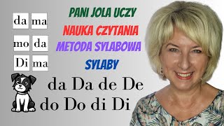 NAUKA CZYTANIA Metoda Sylabowa Sylaby DA DE DO DI Powtórzenie i Utrwalenie Sylab [upl. by Alleuqram]