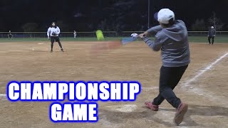 LUMPY HOMERS IN THE CHAMPIONSHIP GAME  Offseason Softball Series [upl. by Seely280]