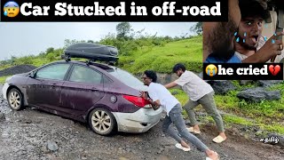 😭He crying because car stucked in forest offroad💔 Episode  13  TTF  Tamil  motovlog [upl. by Hardi]