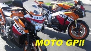 Honda CBR 1000RR amp CBR 250R Repsol MOTO GP Edition [upl. by Orsini]