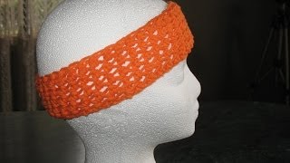 How to crochet a hairband [upl. by Erdei]