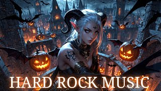 HALLOWEEN BEST Hard Rock Songs To Get You PUMPED UP 🔥🤘🏻  Heavy Metal Music Playlist [upl. by Dnallor]