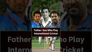 FatherSon Who Play International Cricket Cricket CricketWorld CricketHistory Cricketfans [upl. by Nevur]