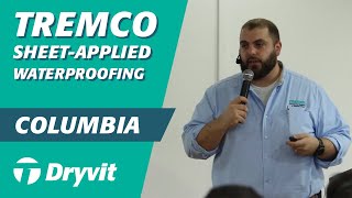 Tremco SheetApplied Waterproofing Colombia Training 511 [upl. by Artap]