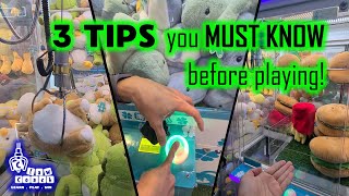 3 Claw Machine Tips you MUST KNOW before playing [upl. by Lertsek908]