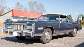 1975 Cadillac Eldorado Convertible Walkaround Video [upl. by Dodwell]