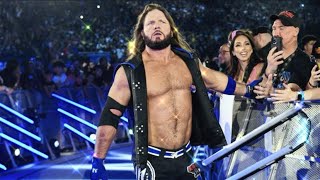 AJ Styles  “You Don’t Want None“ Entrance Theme Song Arena Effects  Pyro [upl. by Ulane235]