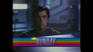 Disney Sunday Movie Earth Star Voyager 1988 Tv Commercial ABC KTVI Channel 2 St Louis [upl. by Lertnahs641]