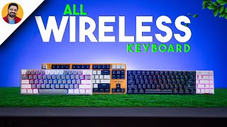 Top 5 Best wireless mechanical keyboard under 3000  All wireless gaming keyboards of Amazon in 2024 [upl. by Su]