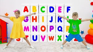 Les enfants apprennent lalphabet anglais  ABC [upl. by Laiceps]