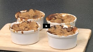 Recette de crumble au chabichou à la poire et aux spéculoos [upl. by Octave]