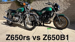 Z650 RS vs Z650B1 [upl. by Ric92]