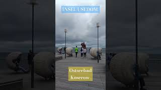 OSTSEE BAD amp SEEBRÜCKE Koserow  INSEL USEDOM  Sehenswürdigkeit Attraktion [upl. by Zandra]