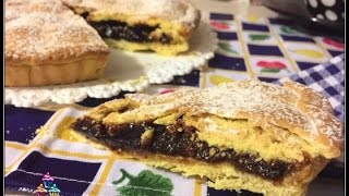 CROSTATA ALLA VANIGLIA CON MARMELLATA E AMARETTI [upl. by Neumann]