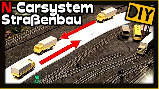 TUTORIAL Perfekter Straßenbau  Faller Carsystem 🚂 217 Modellbahn N [upl. by Mail]