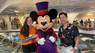 Day 2 Halloween on the High Seas with Disney Cruise Line  Nassau Bahamas on The Wish [upl. by Henryetta]