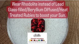 Rhodolite  Rhodolite Garnet  Rhodolite Garnet Benefits  Rhodolite vs Ruby  Almandine Garnet [upl. by Daune240]