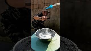 slow motion effect video water slowmotion youtubeshorts asmr [upl. by Morrill887]