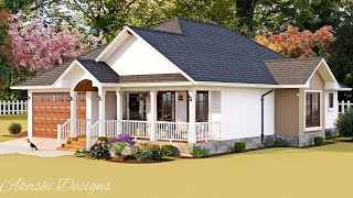 The Most Beautifully Designed House With Porches amp 2Car Garage [upl. by Enaej]