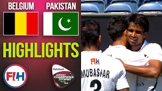 Belgium v Pakistan  2018 Men’s Hockey Champions Trophy  HIGHLIGHTS [upl. by Notreve]