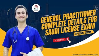 General Practitioner SMLE Saudi License Exam Complete Details  ProfessionalHealthCaresaudilicense [upl. by Norrab716]