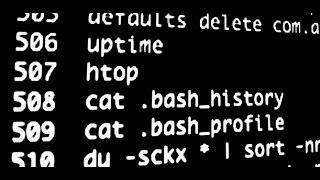 How To use the History Command On Linux [upl. by Noble885]