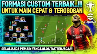 FORMASI TERBAIK UNTUK MAIN CEPAT amp TEROBOSAN 4312 CUSTOM GAMEPLAY LIGA DIVISI eFootball 2025 Mobile [upl. by Nosyarg]