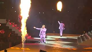 Take That  Relight my Fire  Birmingham 150524 [upl. by Pembrook]