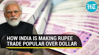 India puts Rupee above Dollar Eight nations open 49 accounts in 6 months to trade in INR [upl. by Yarahs]